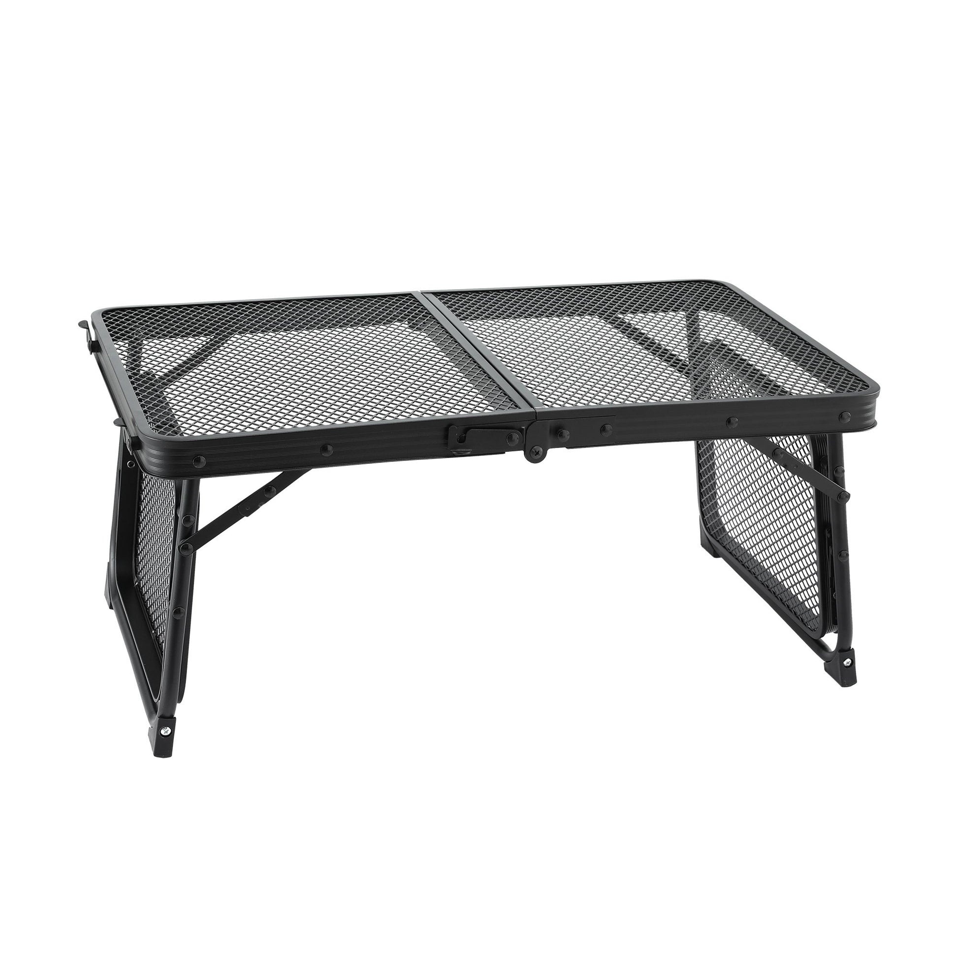 Weisshorn Camping Table Mesh Desktop Lightweight Portable Outdoor Folding Grill Desk