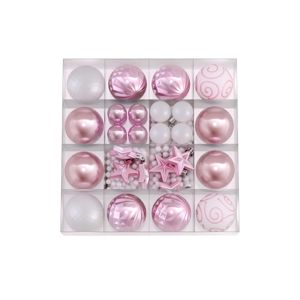 jingle-jollys-33pcs-christmas-tree-decorations-set-baubles-ornaments-party-pink