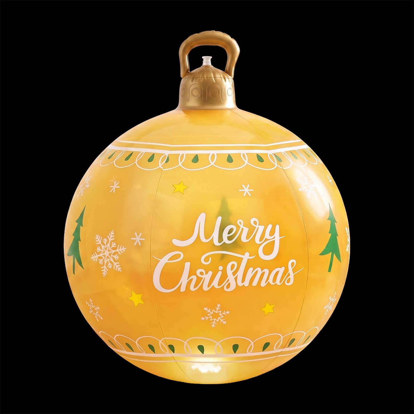 Jingle Jollys Christmas Inflatable Ball 60cm Led Illuminated Xmas Decoration