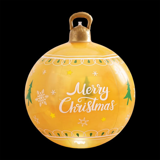 Jingle Jollys Christmas Inflatable Ball 60cm Led Illuminated Xmas Decoration