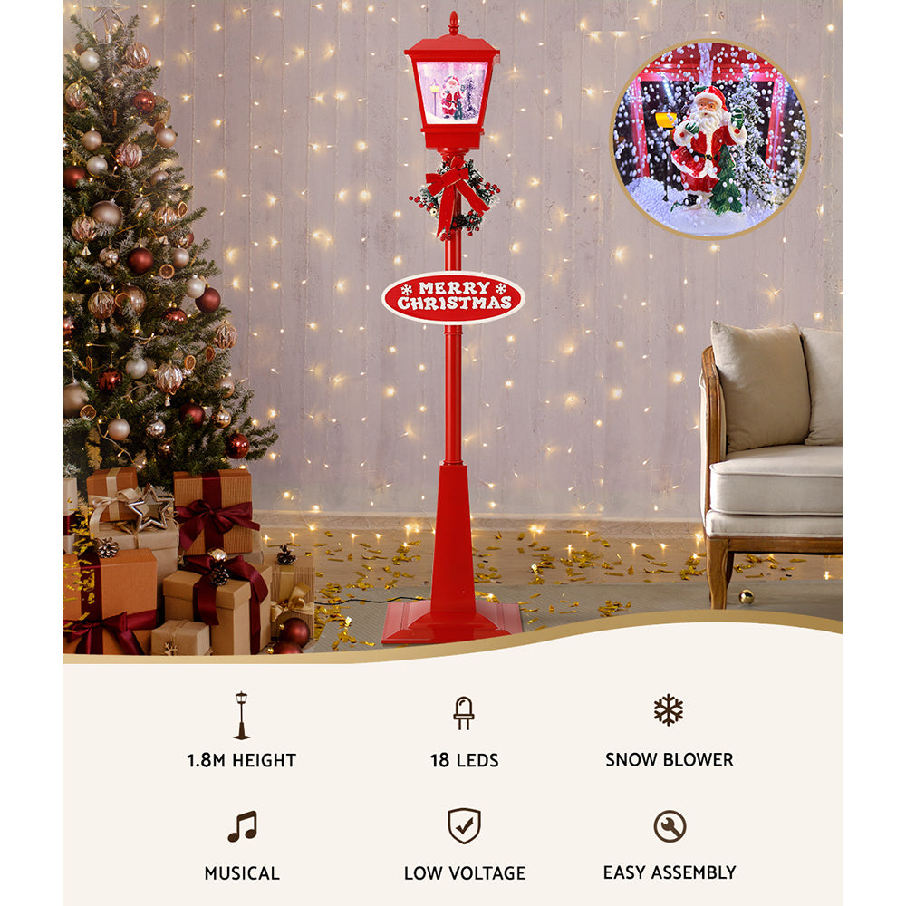 jingle-jollys-1-8m-christmas-lamp-post-lights-led-outdoor-decorations www.mallsonline.com.au