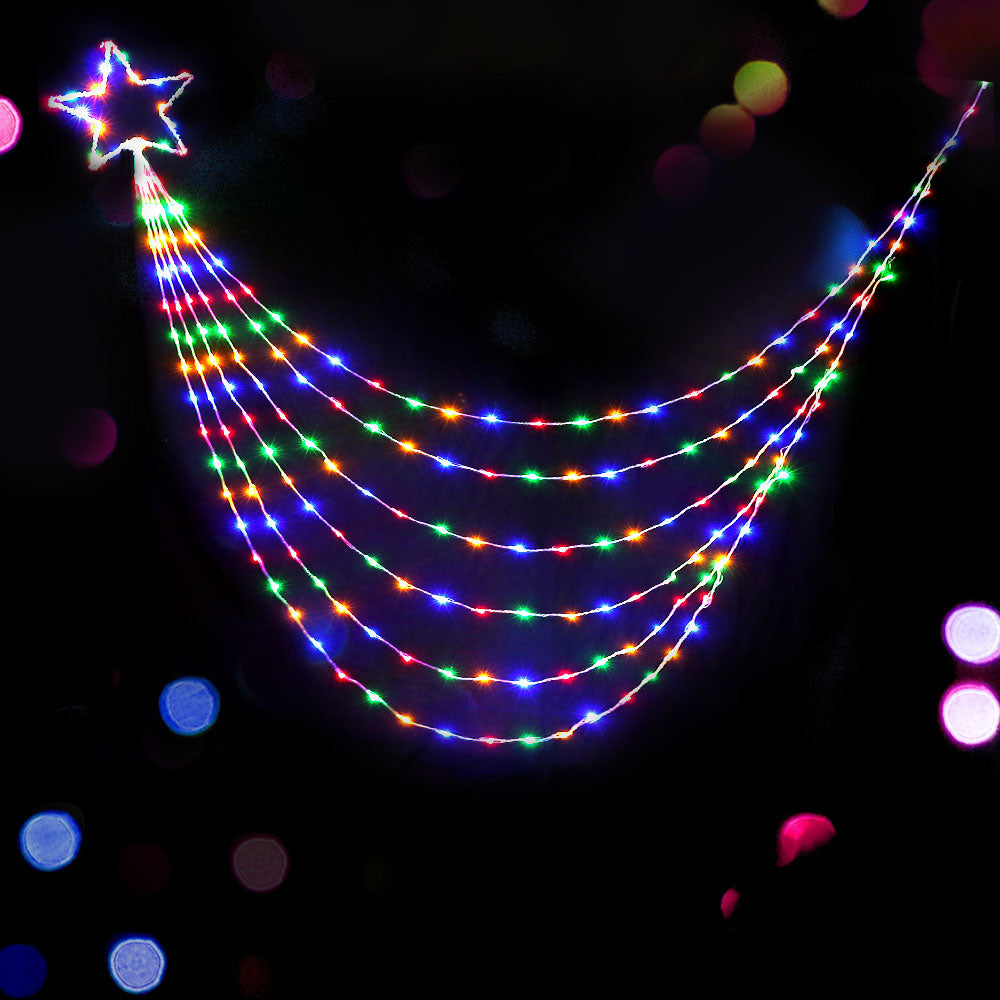 Jingle Jollys 5M Solar Christmas Lights String Light 320 LED