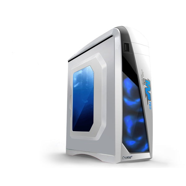 Huntkey MVP Pro  Gaming computer chassis - Blue (No PSU Included, NO FAN Included)