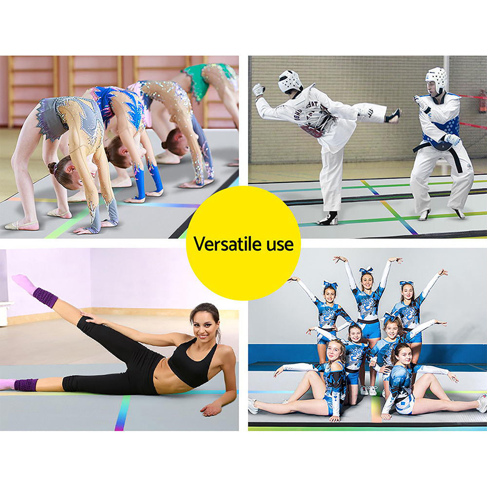 everfit-3m-air-track-gymnastics-tumbling-exercise-mat-inflatable-mats-pump at www.mallsonline.com.au