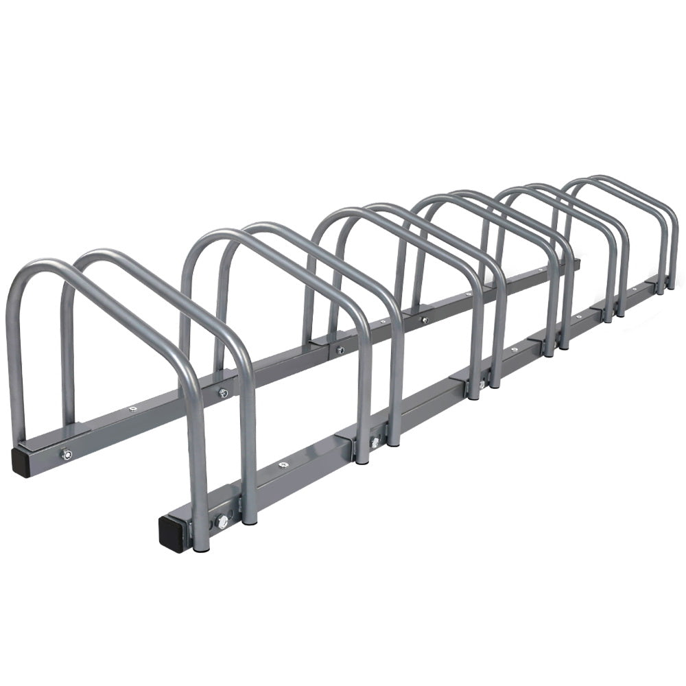 weisshorn-6-bike-stand-floor-bicycle-storage-silver at www.mallsonline.com.au