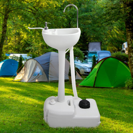 Weisshorn Camping Basin - Hand Wash Sink Stand 19L