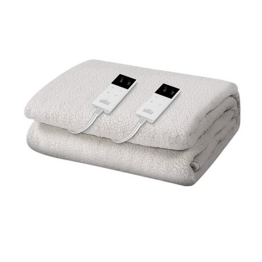 giselle-bedding-king-size-electric-blanket-fleece at www.mallsonline.com.au