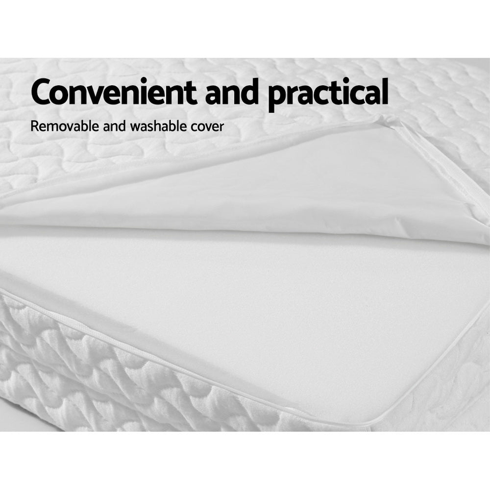 giselle-foldable-mattress-portacot-foam-mattresses-travel-cot-baby-bamboo-cover at www.mallsonline.com.au