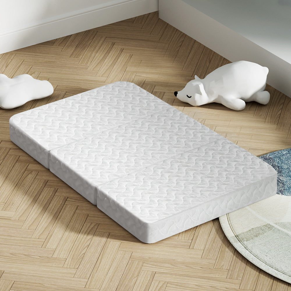 giselle-foldable-mattress-portacot-foam-mattresses-travel-cot-baby-bamboo-cover at www.mallsonline.com.au