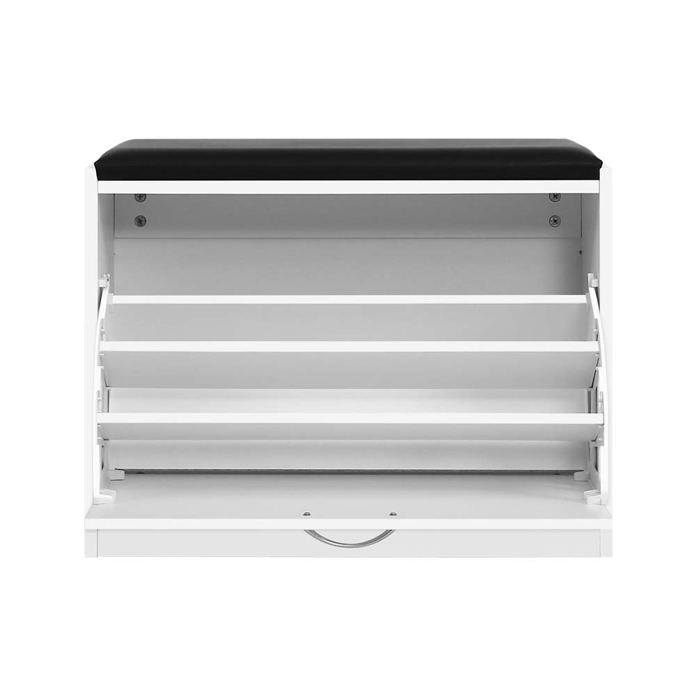 artiss-shoe-cabinet-bench-shoes-storage-rack-organiser-drawer-white-15-pairs at www.mallsonline.com.au