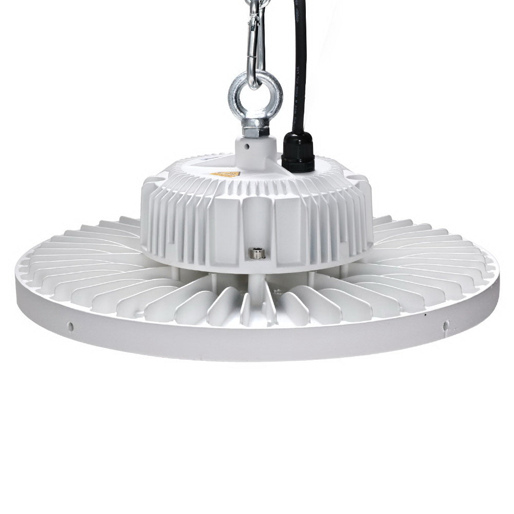 Leier LED High Bay Lights 200W UFO Industrial Shed Warehouse Factory Lamp White