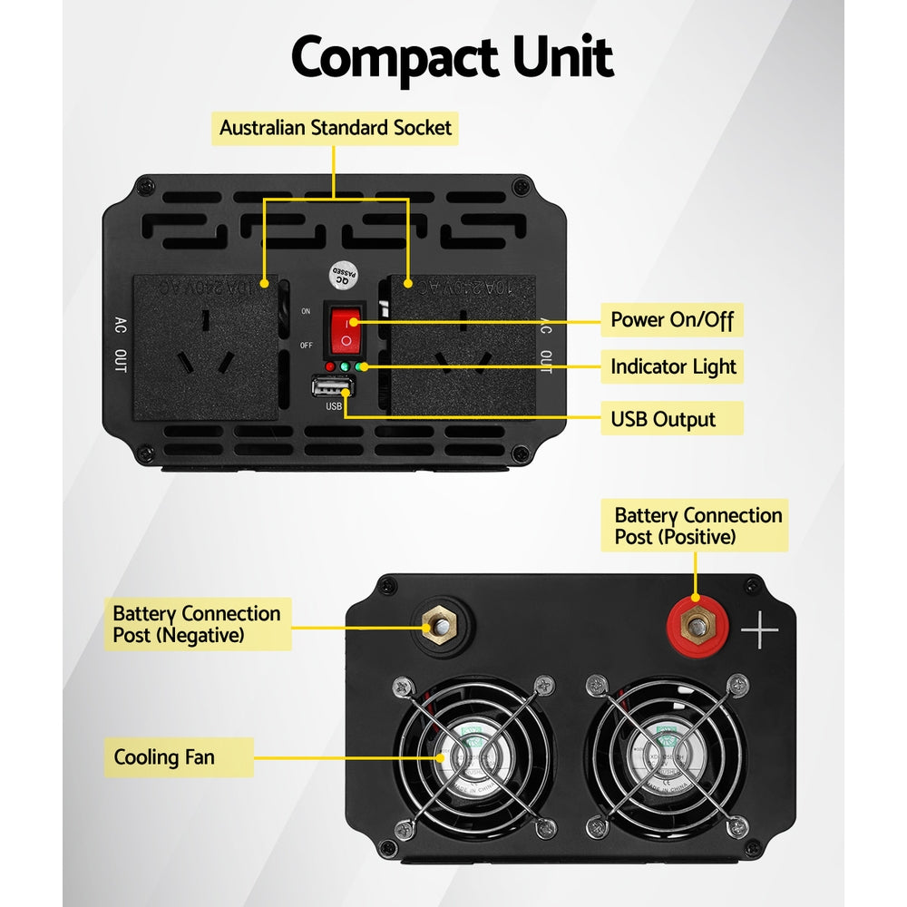 giantz-1500w-puresine-wave-dc-ac-power-inverter at www.mallsonline.com.au