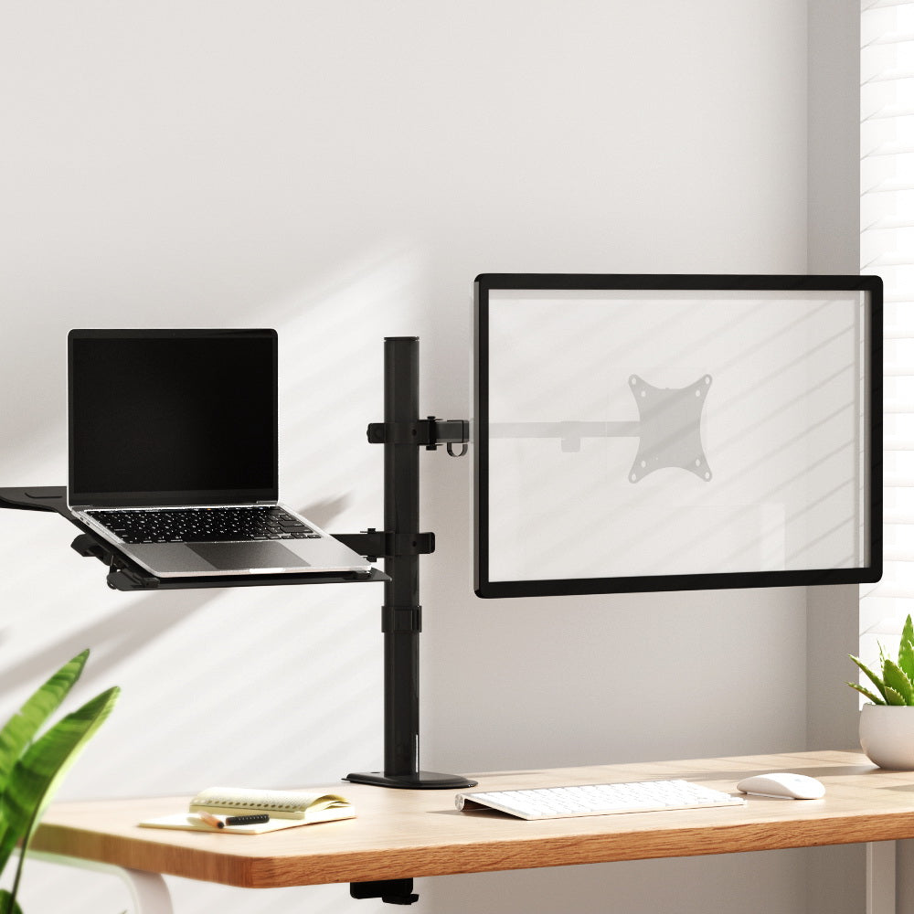 Artiss Monitor Arm Desk Mount Laptop Tray