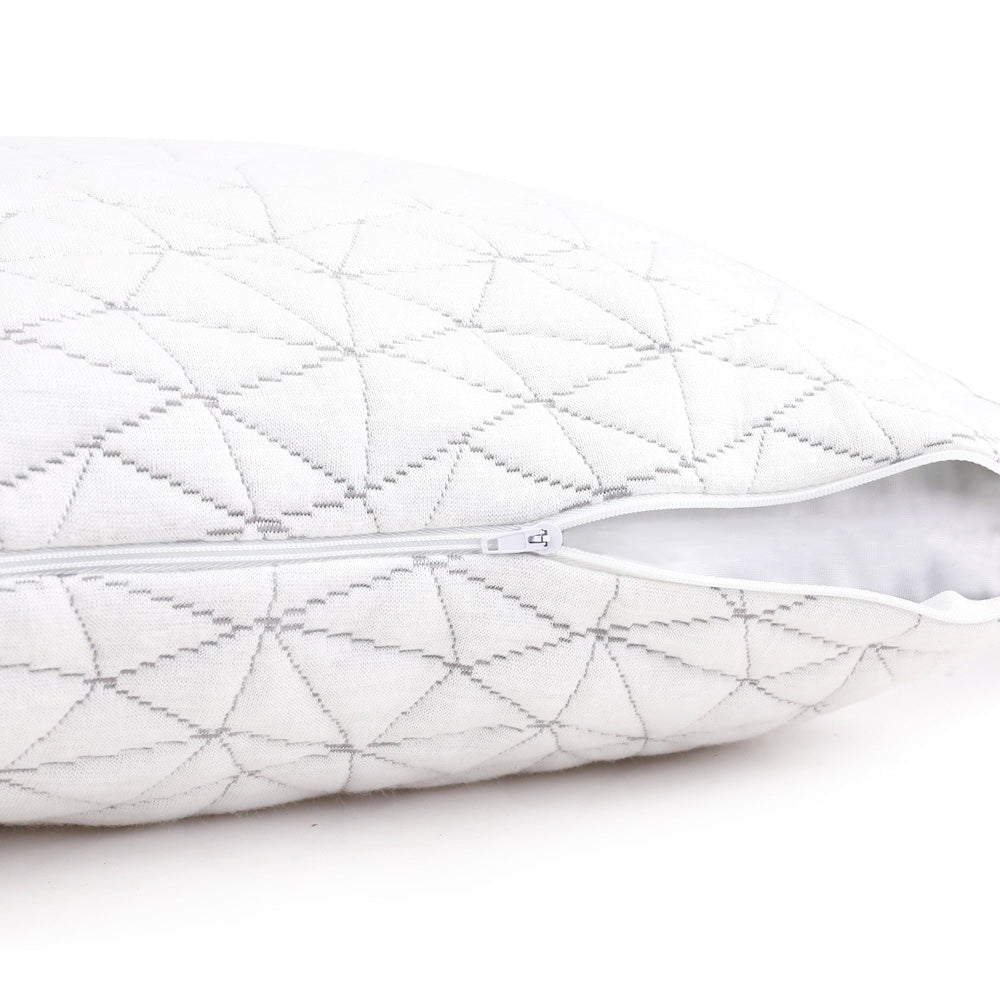 Giselle Bedding Memory Foam Pillow Single Size Twin Pack