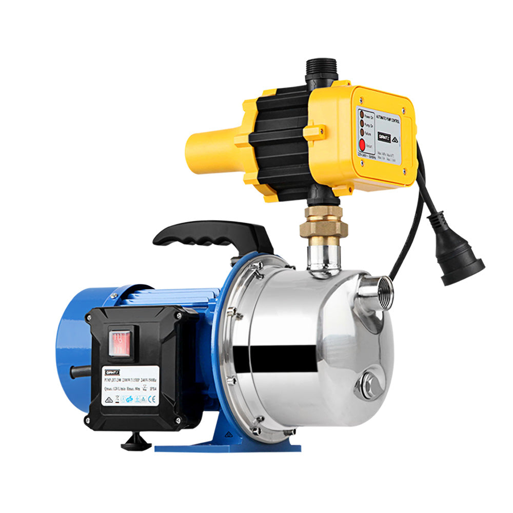 giantz-garden-water-pump-jet-high-pressure-controller-stage-irrigation-4600l-h at www.mallsonline.com.au