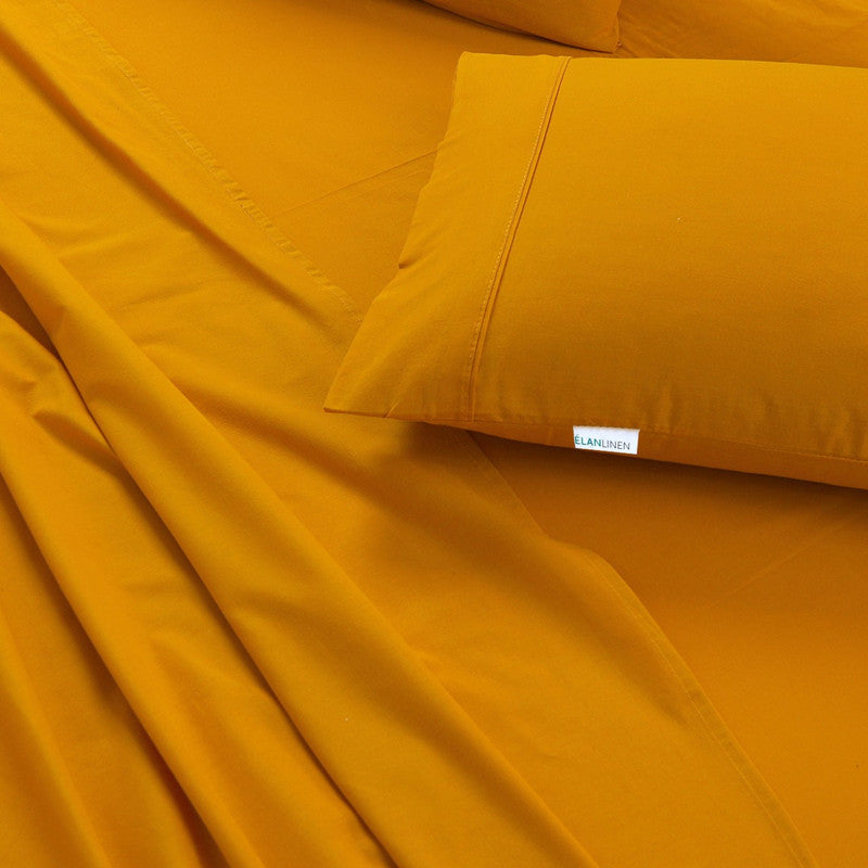 elan-linen-100-egyptian-cotton-vintage-washed-500tc-mustard-double-bed-sheets-set