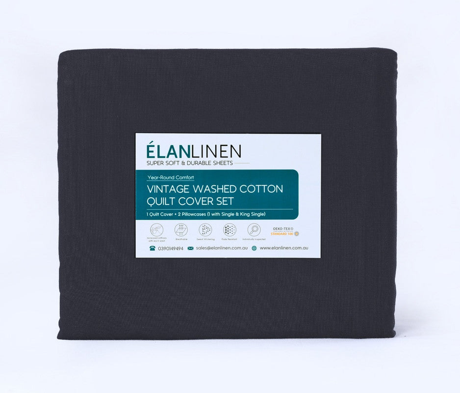 Elan Linen 100% Egyptian Cotton Vintage 500TC