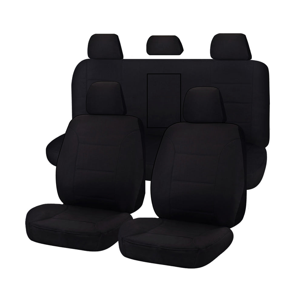 seat-covers-for-mitsubishi-triton-fr-ml-mn-series-06-2006-2015-dual-cab-utility-fr-black-challenger at www.mallsonline.com.au