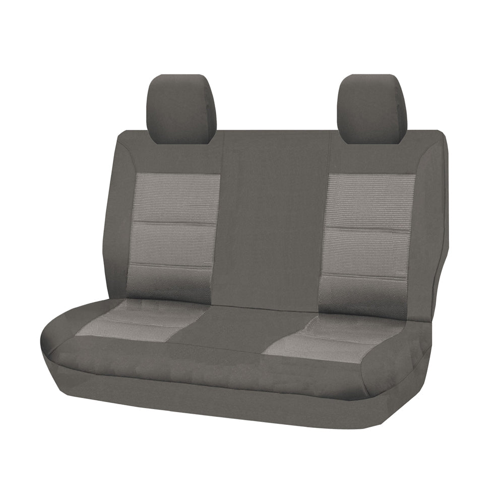 seat-covers-for-toyota-landcruiser-70-series-vdj-05-2007-on-dual-cab-rear-bench-grey-premium at www.mallsonline.com.au