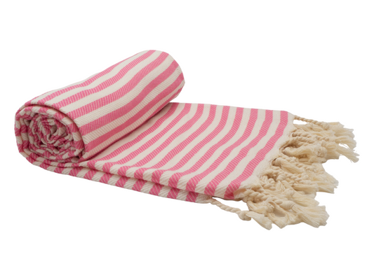 Portsea Turkish Cotton Towel - Rose