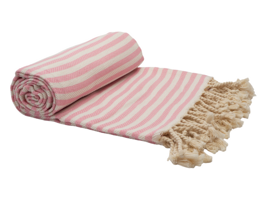 Portsea Turkish Cotton Towel - Blush