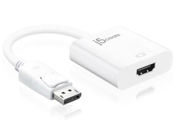 J5Create Jda154 Displayport Dp To Hdmi Adapter