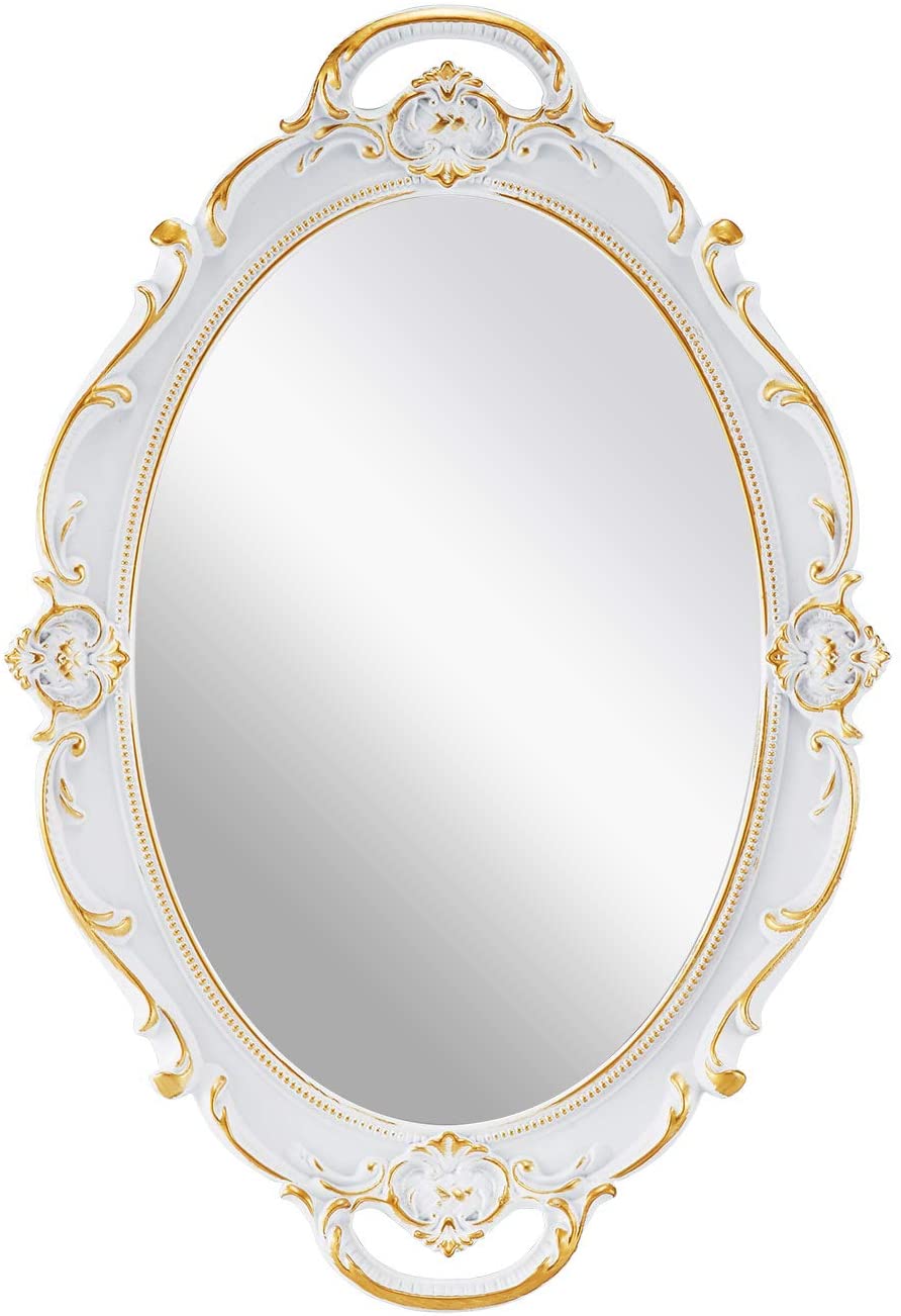 oval-antique-white-25-x-38-cm-vintage-carved-hanging-wall-mirror-for-bedroom-and-living-room at www.mallsonline.com.au