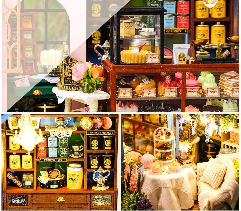 dollhouse-miniature-with-furniture-kit-plus-dust-proof-and-music-movement-rosa-garden-tea at www.mallsonline.com.au