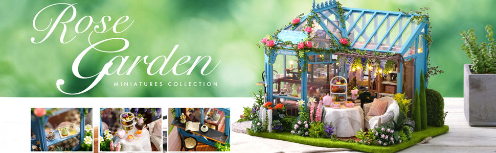 dollhouse-miniature-with-furniture-kit-plus-dust-proof-and-music-movement-rosa-garden-tea at www.mallsonline.com.au
