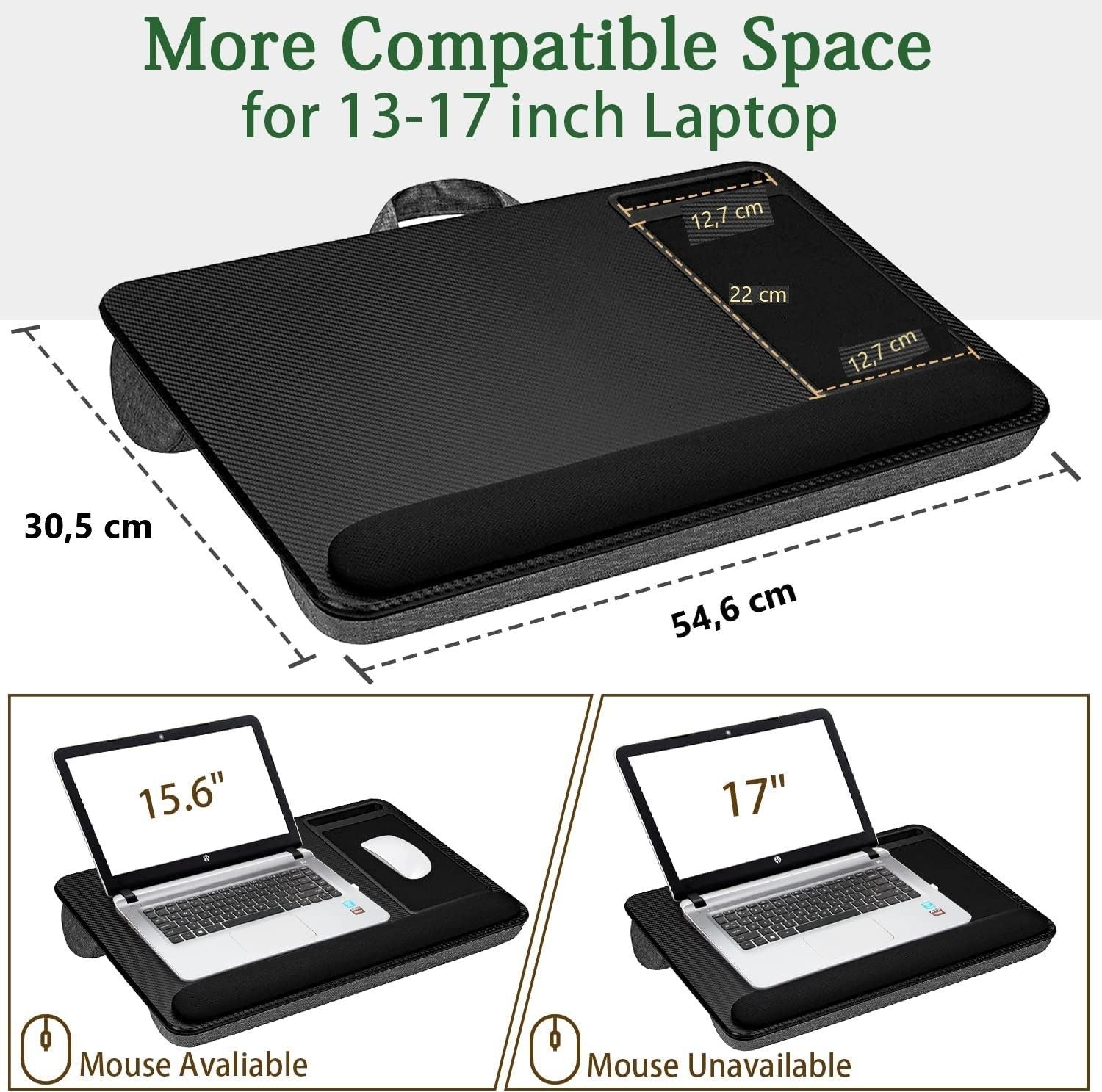 portable-laptop-desk-with-device-ledge-mouse-pad-and-phone-holder-for-home-office-silver-40cm at www.mallsonline.com.au