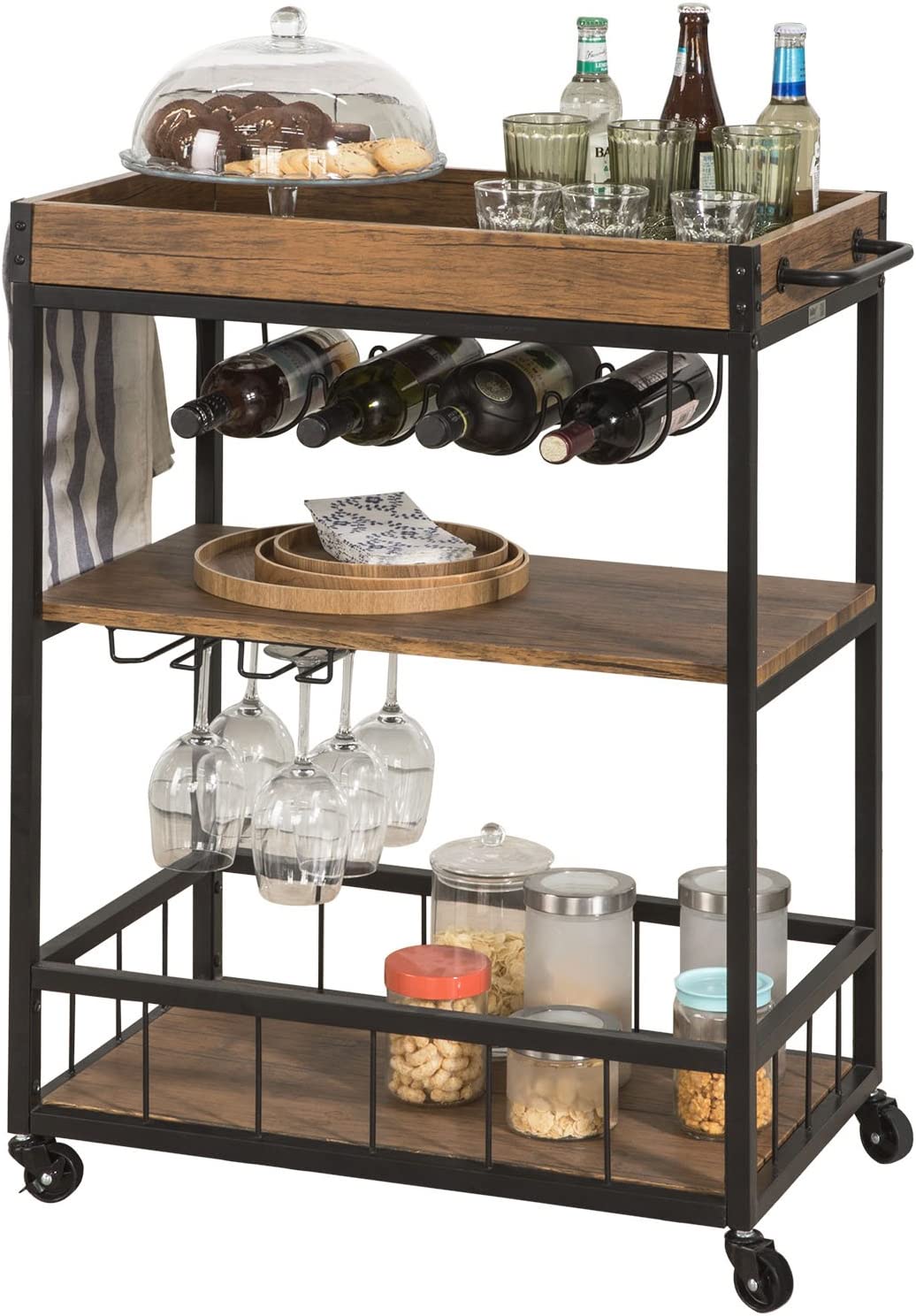 industrial-vintage-style-wood-metal-3-tiers-kitchen-serving-trolley-with-wine-rack-brown