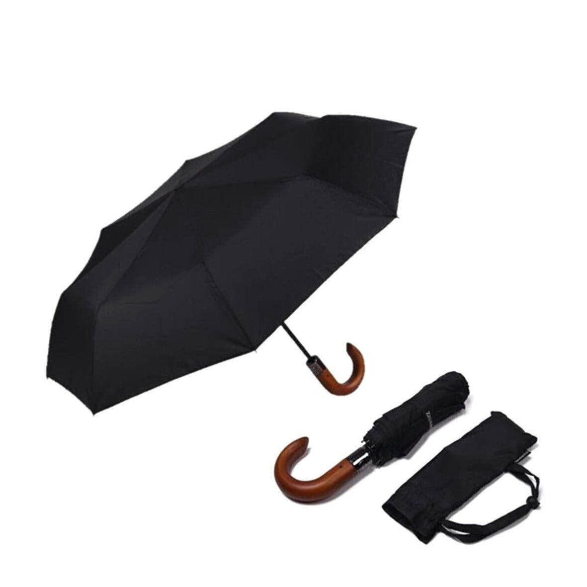 wooden-handle-umbrella at www.mallsonline.com.au