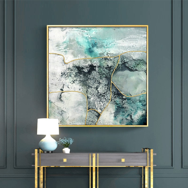 60cmx60cm-marbled-green-2-sets-gold-frame-canvas-wall-art at www.mallsonline.com.au