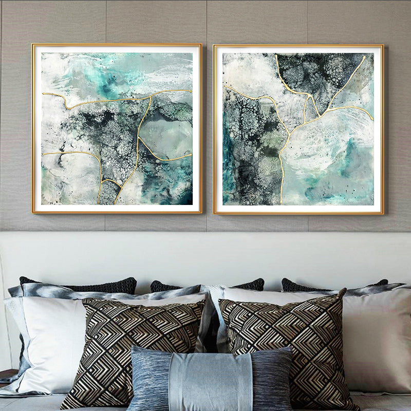 60cmx60cm-marbled-green-2-sets-gold-frame-canvas-wall-art at www.mallsonline.com.au