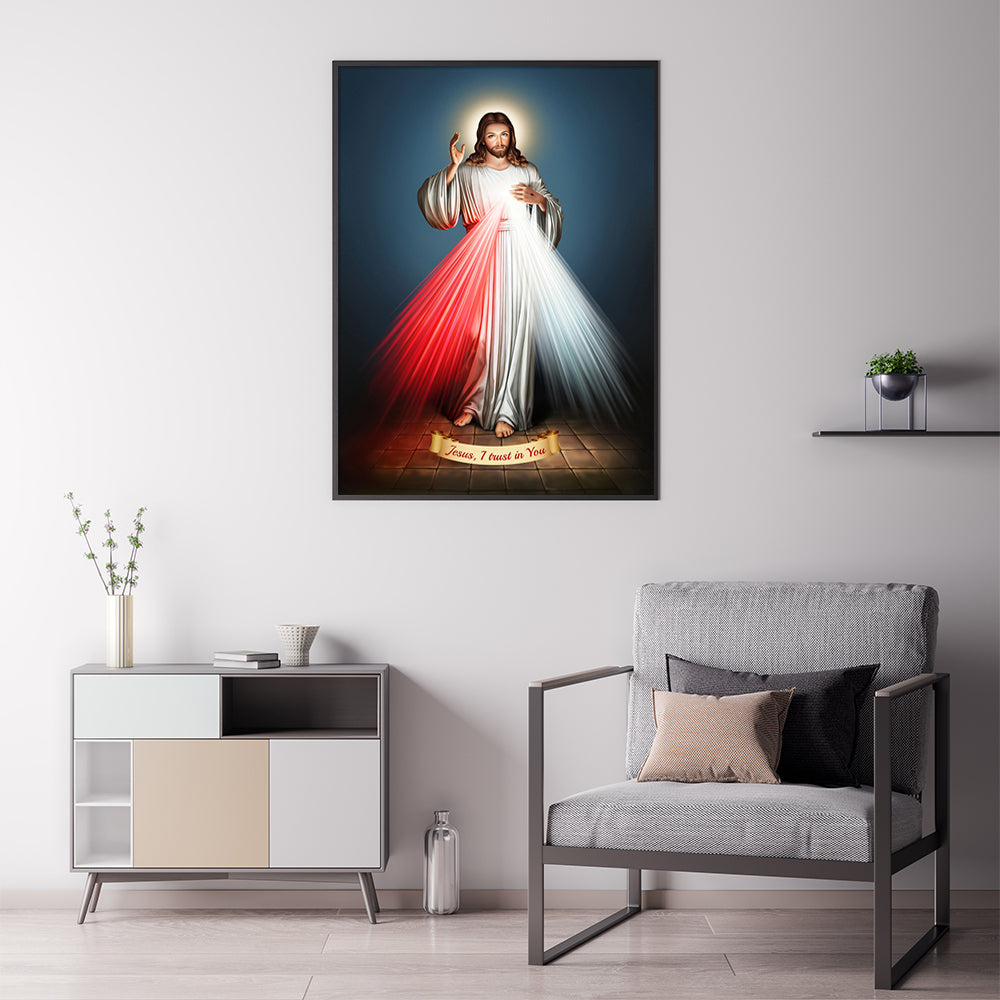 60cmx90cm-jesus-divine-mercy-i-trust-in-you-black-frame-canvas-wall-art at www.mallsonline.com.au