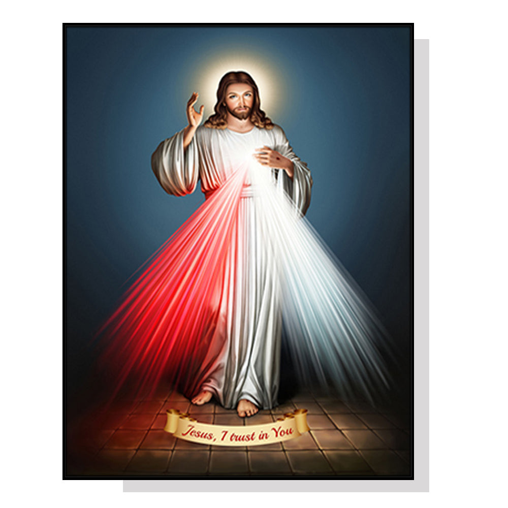 60cmx90cm-jesus-divine-mercy-i-trust-in-you-black-frame-canvas-wall-art at www.mallsonline.com.au