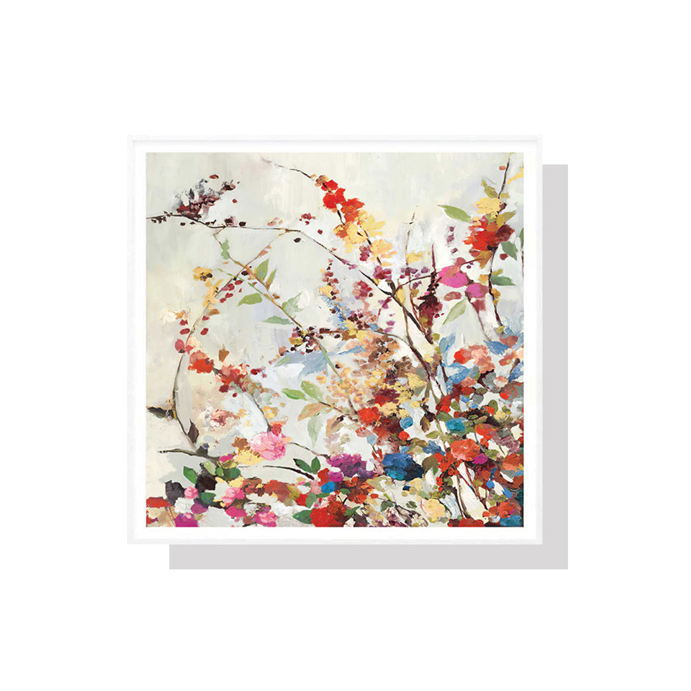 70cmx70cm-coming-spring-square-size-white-frame-canvas-wall-art www.mallsonline.com.au