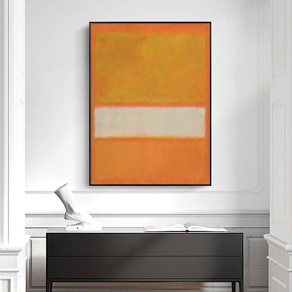 50cmx70cm-yellow-by-mark-rothko-black-frame-canvas-wall-art at www.mallsonline.com.au