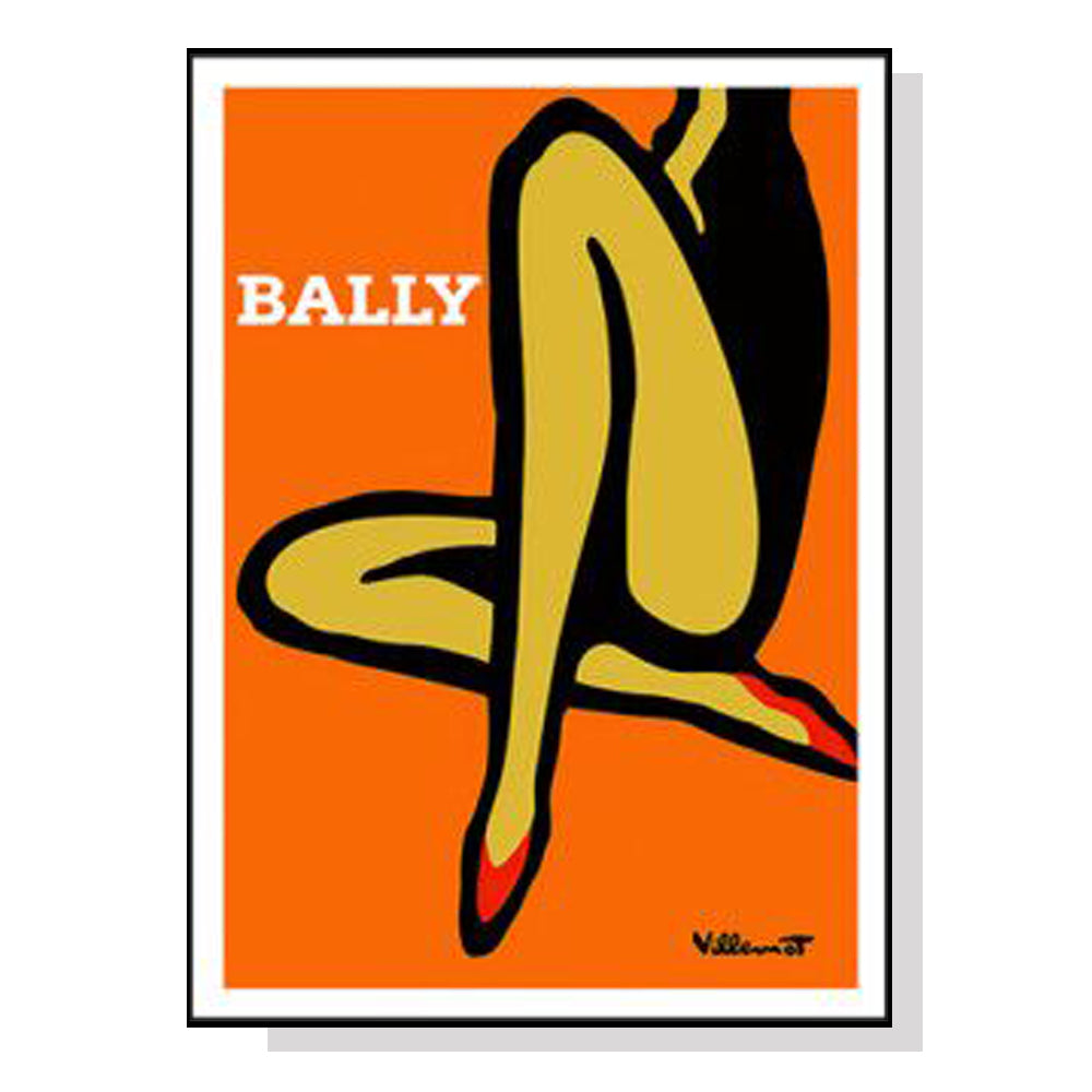 50cmx70cm-orange-legs-black-frame-canvas-wall-art at www.mallsonline.com.au