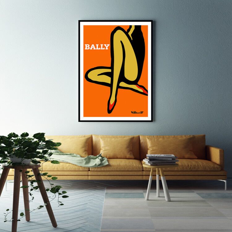 50cmx70cm-orange-legs-black-frame-canvas-wall-art at www.mallsonline.com.au