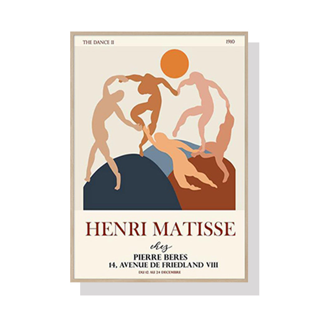 50cmx70cm-dancing-by-henri-matisse-wood-frame-canvas-wall-art at www.mallsonline.com.au