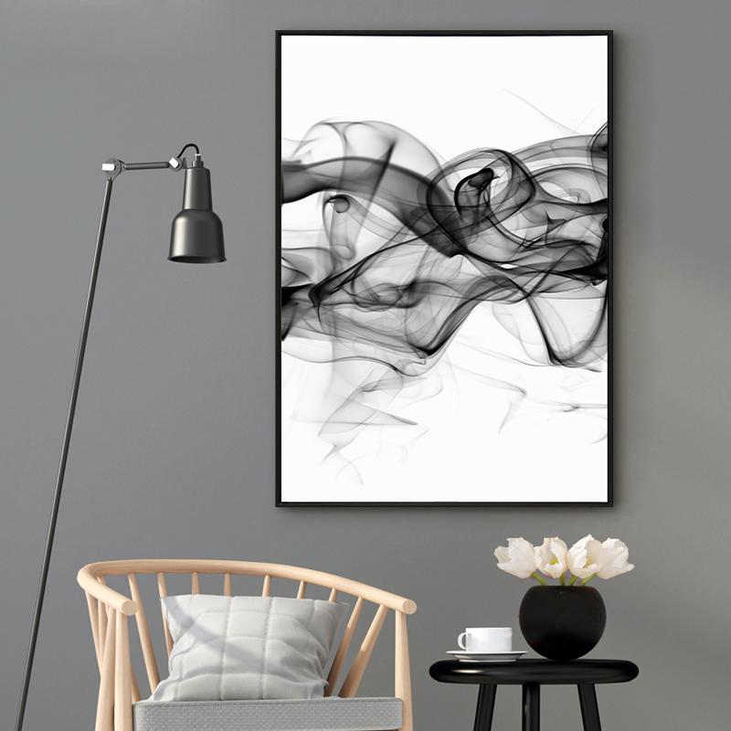 40cmx60cm-stylish-abstract-black-2-sets-black-frame-canvas-wall-art