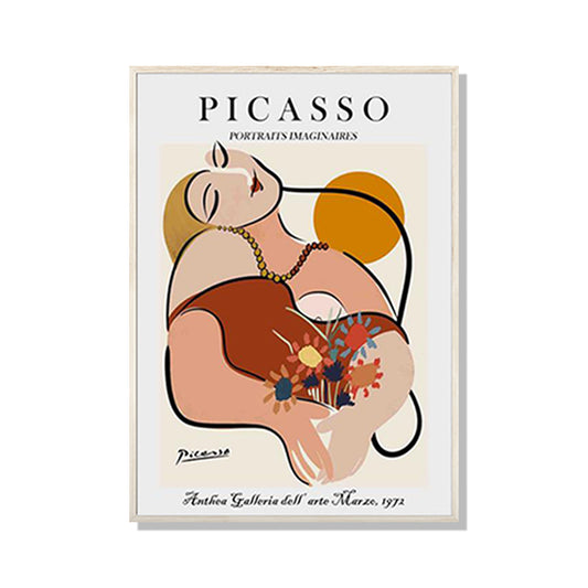 Wall Art 60cmx90cm Le Reve by Pablo Picasso Wood Frame Canvas