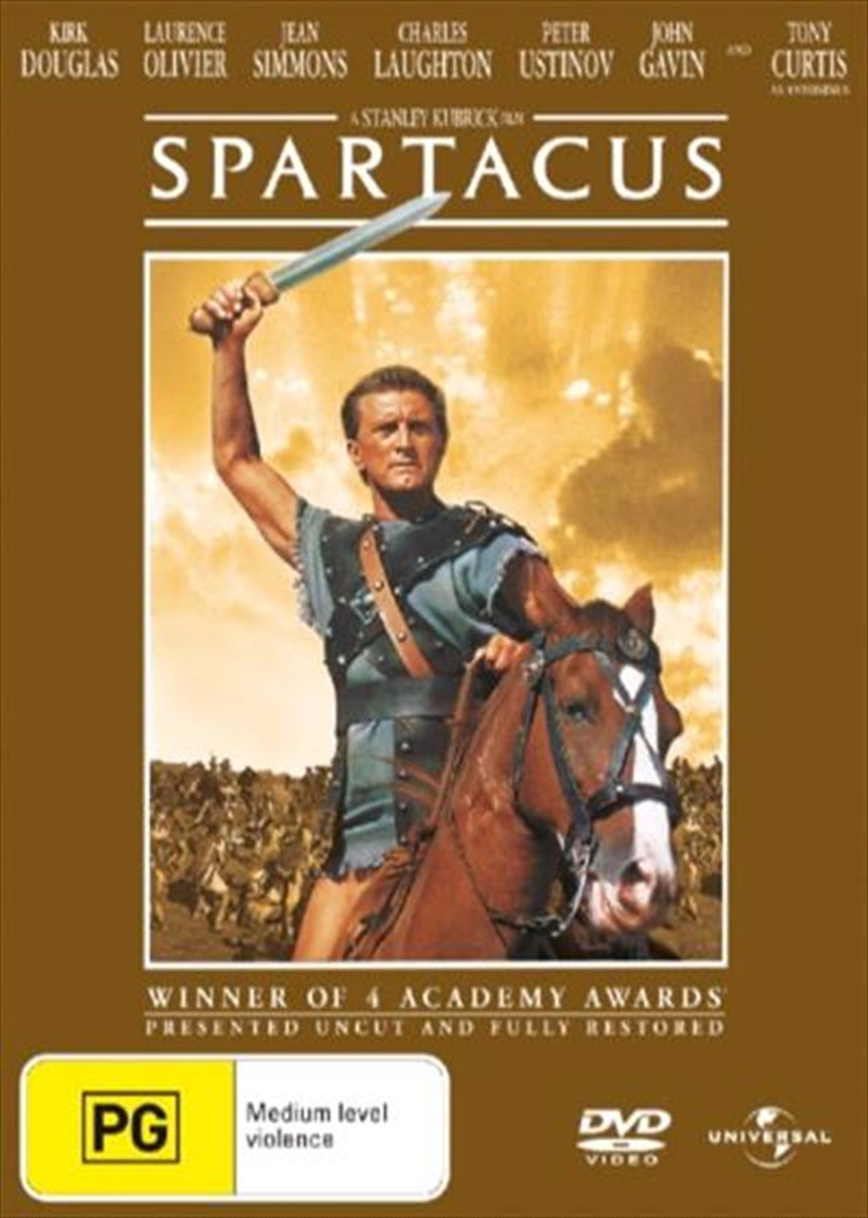 Spartacus DVD