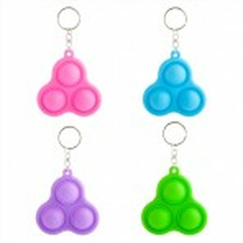 triple-push-and-pop-keychain-colour-sent-at-random at www.mallsonline.com.au