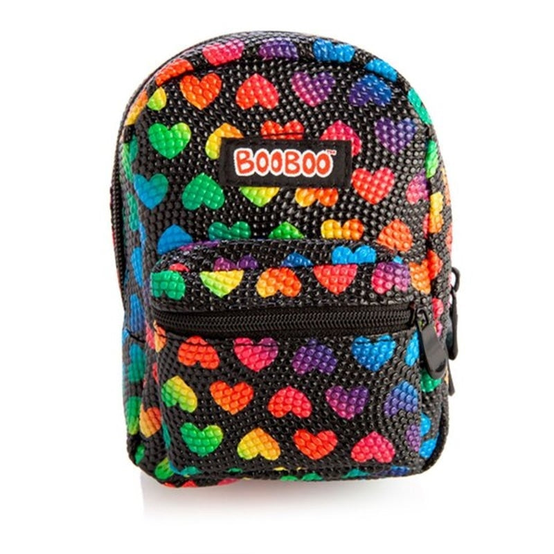 black-rainbow-hearts-mini-backpack