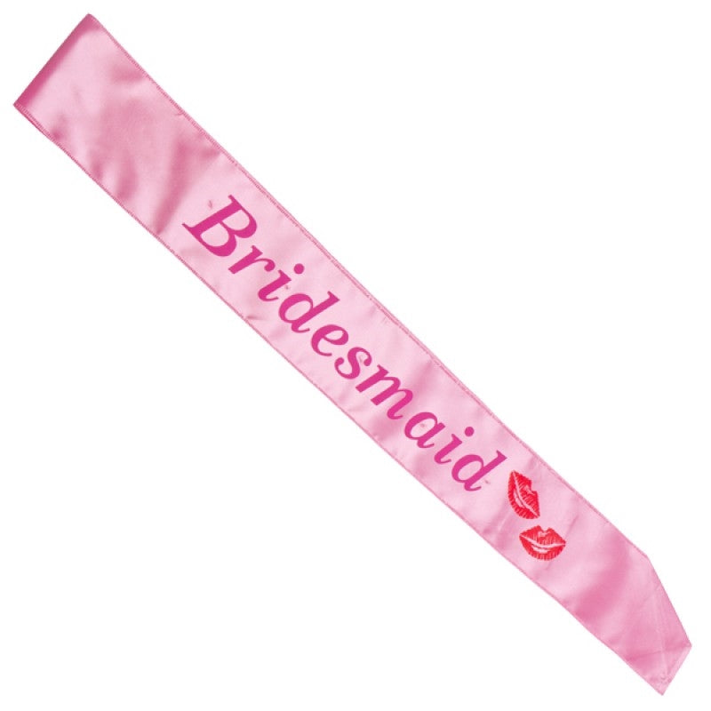 pink-bridesmaid-flashing-sash