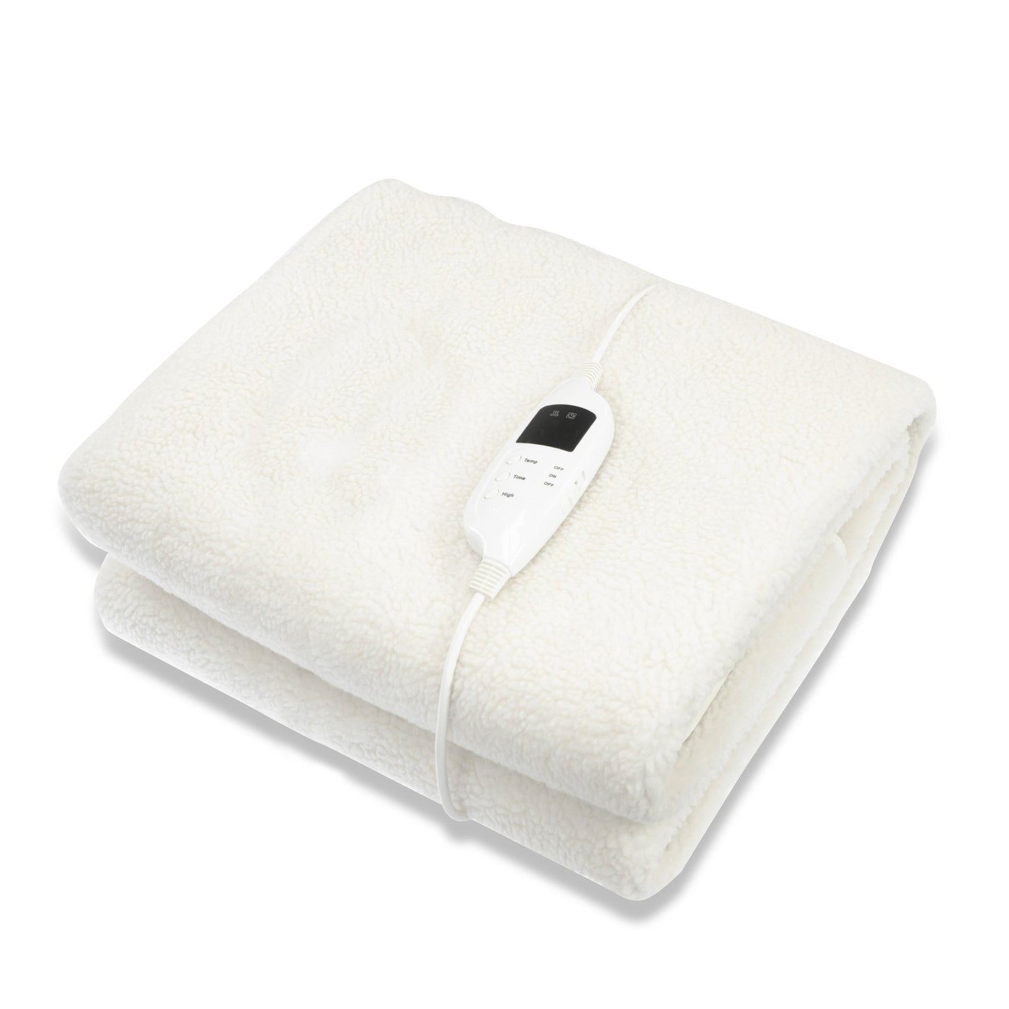 Laura Hill Heated Electric Blanket Fitted Fleece Underlay Single