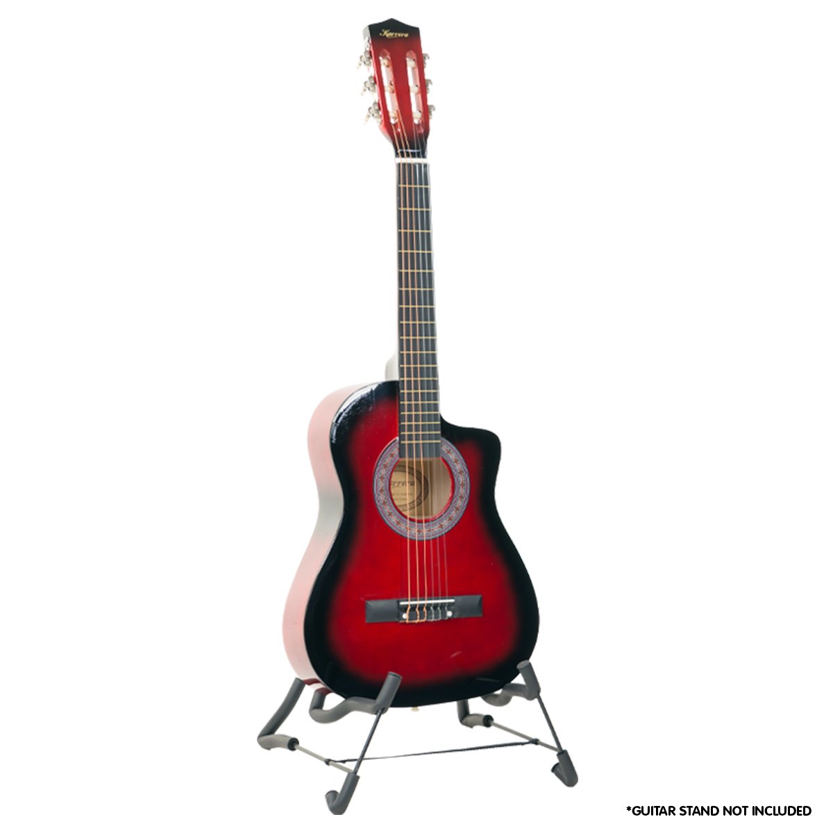 Karrera Childrens Acoustic Guitar Kids - Red