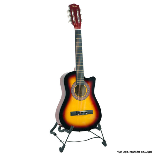 karrera-childrens-acoustic-guitar-kids-sunburst at www.mallsonline.com.au